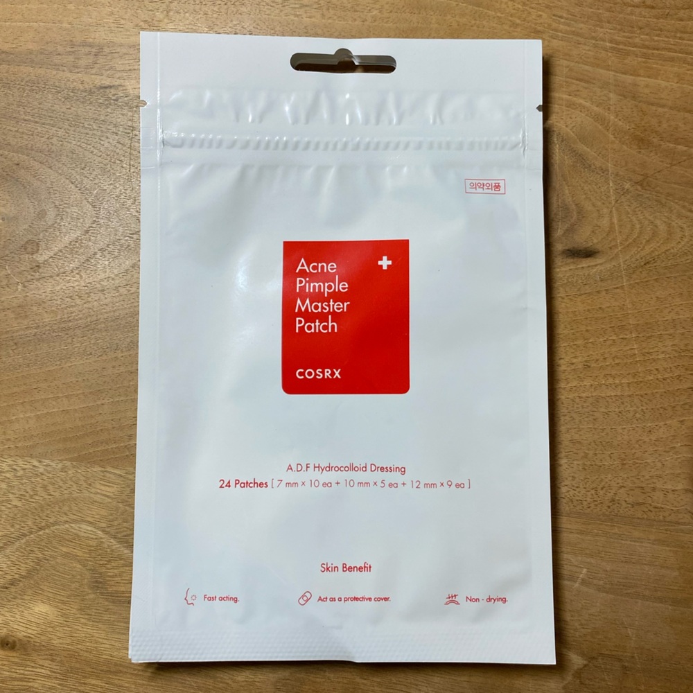 3 pack COSRX Acne Pimple Master Patch, 24 ct. hydrocolloid pimple patch